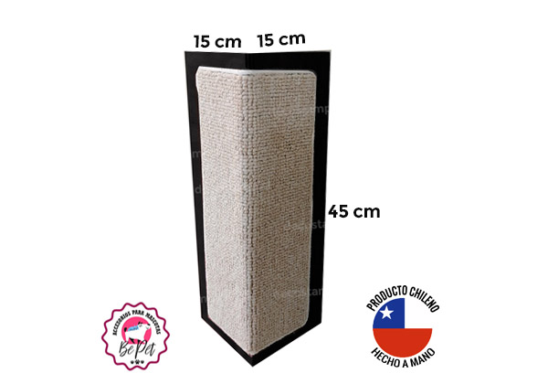 Rascador Gato Costado Sofá de pared esquinero